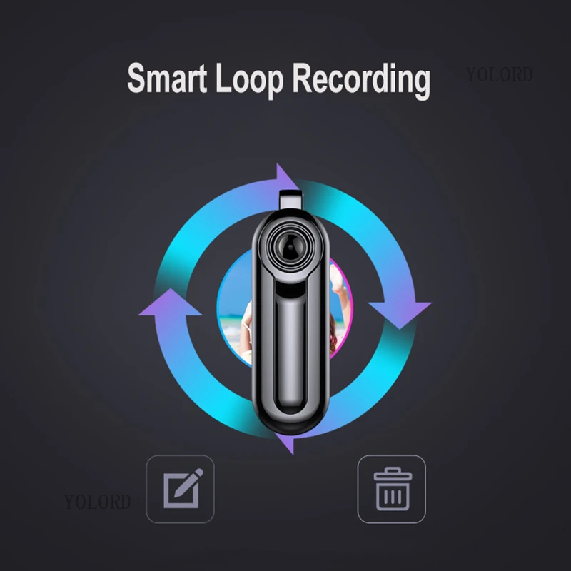 2021 новый HD 1080P беспроводные Цепочки и ожерелья с античным бронзовым мини няня