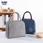 Портативный контейнер для еды BUBM для завтрака, разноцветная сумка для ланча, водонепроницаемая Термосумка для бенто, дорожная сумка для хранения еды для пикника