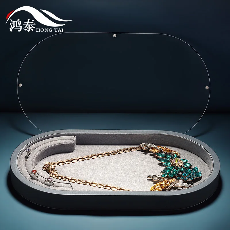 Jewelry Display Tray Ring Earring Bracelet Necklace Jewelry Storage Box Jewelry Display Props can be customized with logo