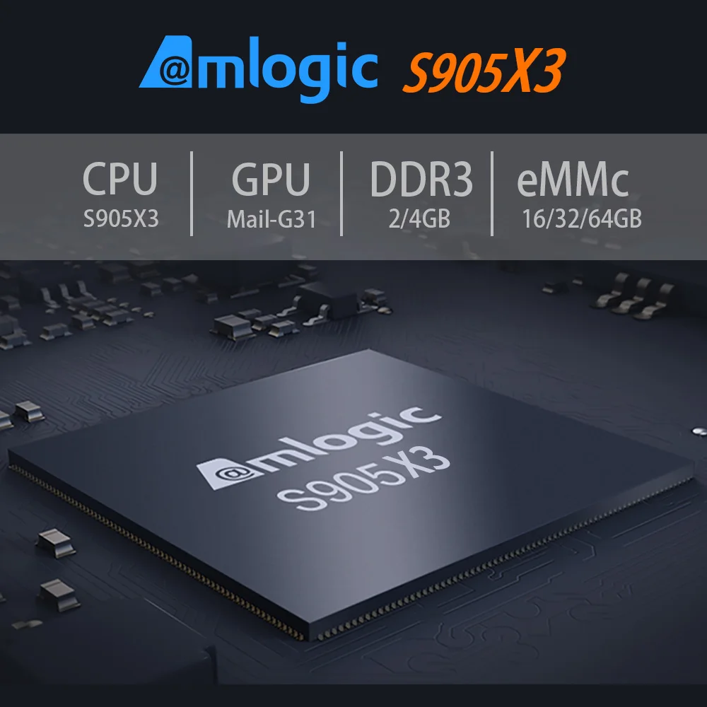 Приставка Смарт ТВ A95X F3 Air Android 9 0 4 + 64 ГБ чип Amlogic S905X3 Wi Fi 2 4/5 ГГц|ТВ-приставки и