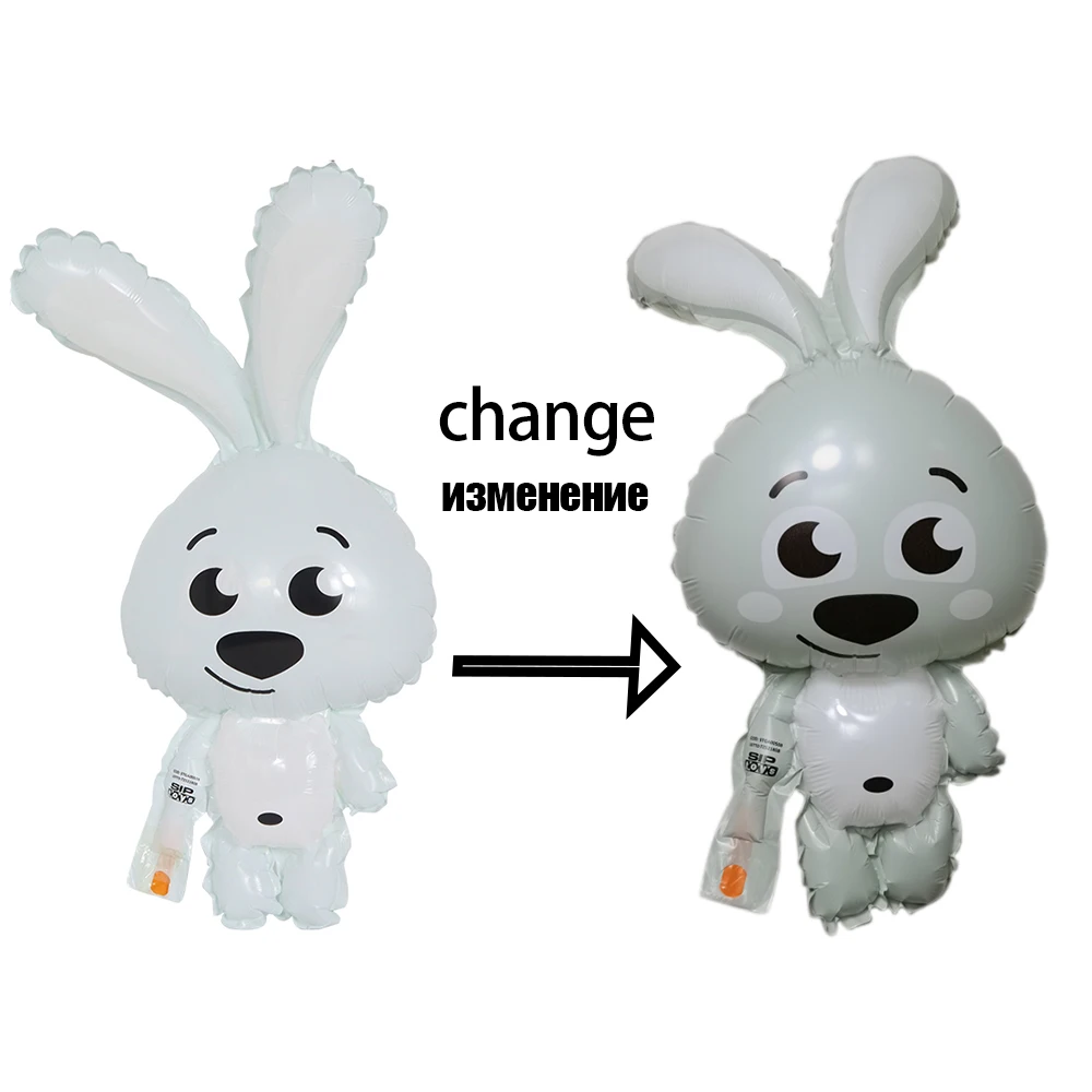 1 шт. декоративный Гелиевый шар в виде енота лисы панды кролика|Воздушные шары и