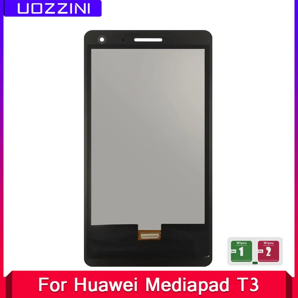 ЖК дисплей для Huawei Mediapad T3 7 0 10 шт./лот с дигитайзером сенсорного экрана 100% испытано