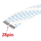 Кабель печатающей головки Xp600, 40 см, плоский кабель FFC для передачи данных Epson XP600 TX800 кабель данных печатающей головки, 28 контактов, 10 шт.