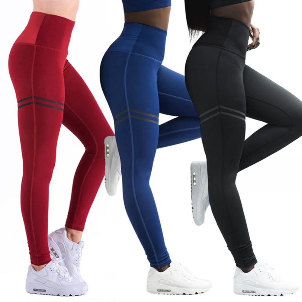 

JGS1996 Women Sport Pants Sexy Push Up Gym Sport Leggings Women Running Tights Skinny Joggers Pants Compression Gym Pants Soft