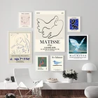Картина с изображением Анри Матисса, Постер для выставки птиц, Пикассо, Голубь мира, Картина на холсте, картина для гостиной, домашний декор