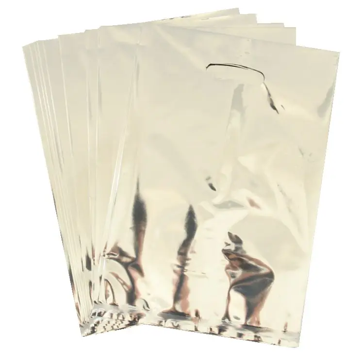 10 шт./лот розовые золотые подарочные пакеты из металлической фольги