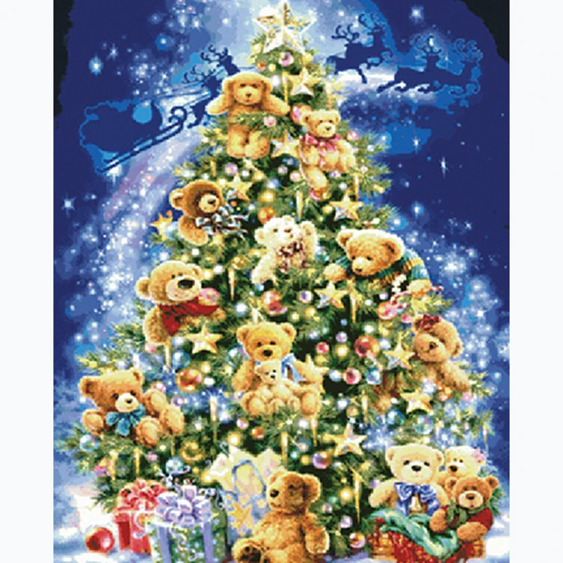 Рождественский подарок алмазная вышивка поделки 3D Алмазная живопись крестиком 5D