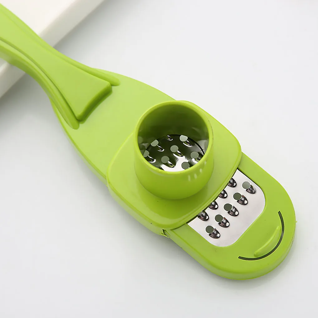 

Stainless Steel PP Garlic Presses Ginger Cutter Candy Color Plastic Grinding Tool Microplaner Planer Kitchen Grater Grinder