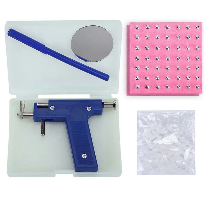

Earring Piercing Tool Ear Nose Body Jewelry No Pain Piercing Studs Kits