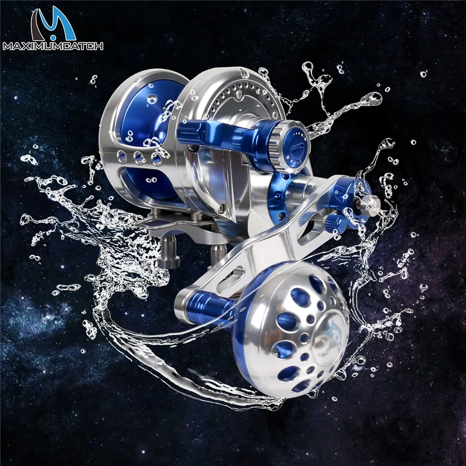 Maximumcatch катушка для троллинговой рыбалки левосторонняя правая рука отжимная