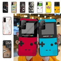 vintage tape camera gameboy phone case for huawei honor 10 i 8x c 5a 20 9 10 30 lite pro voew 10 20 v30
