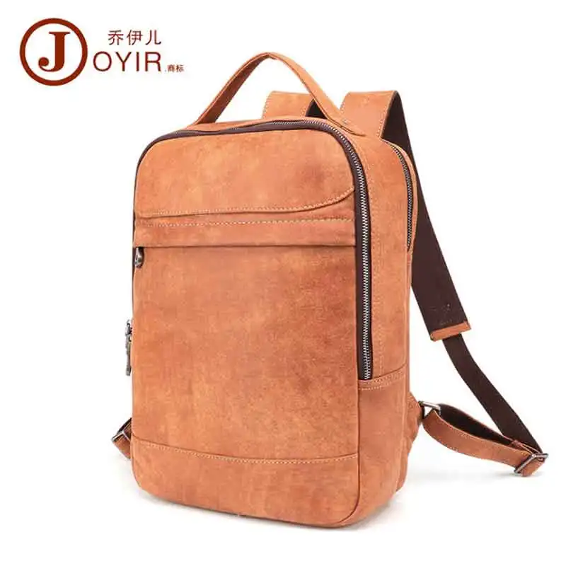 

JOYIR Backpack Outdoor Casual Large Capacity Laptop Bags Men Retro Travel Bagpack for Man Student Schoolbag A4 Document Mochila