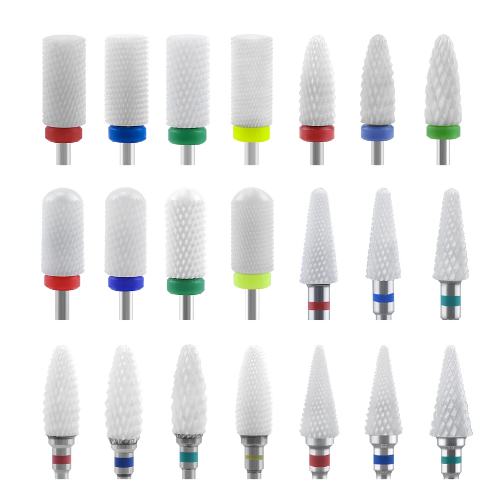 

Ceramic Cutter Nail Drill Bit Ceramic Cutters For Manicure Machine Cutter for Manicure Milling Cutter for Nail Art Tool