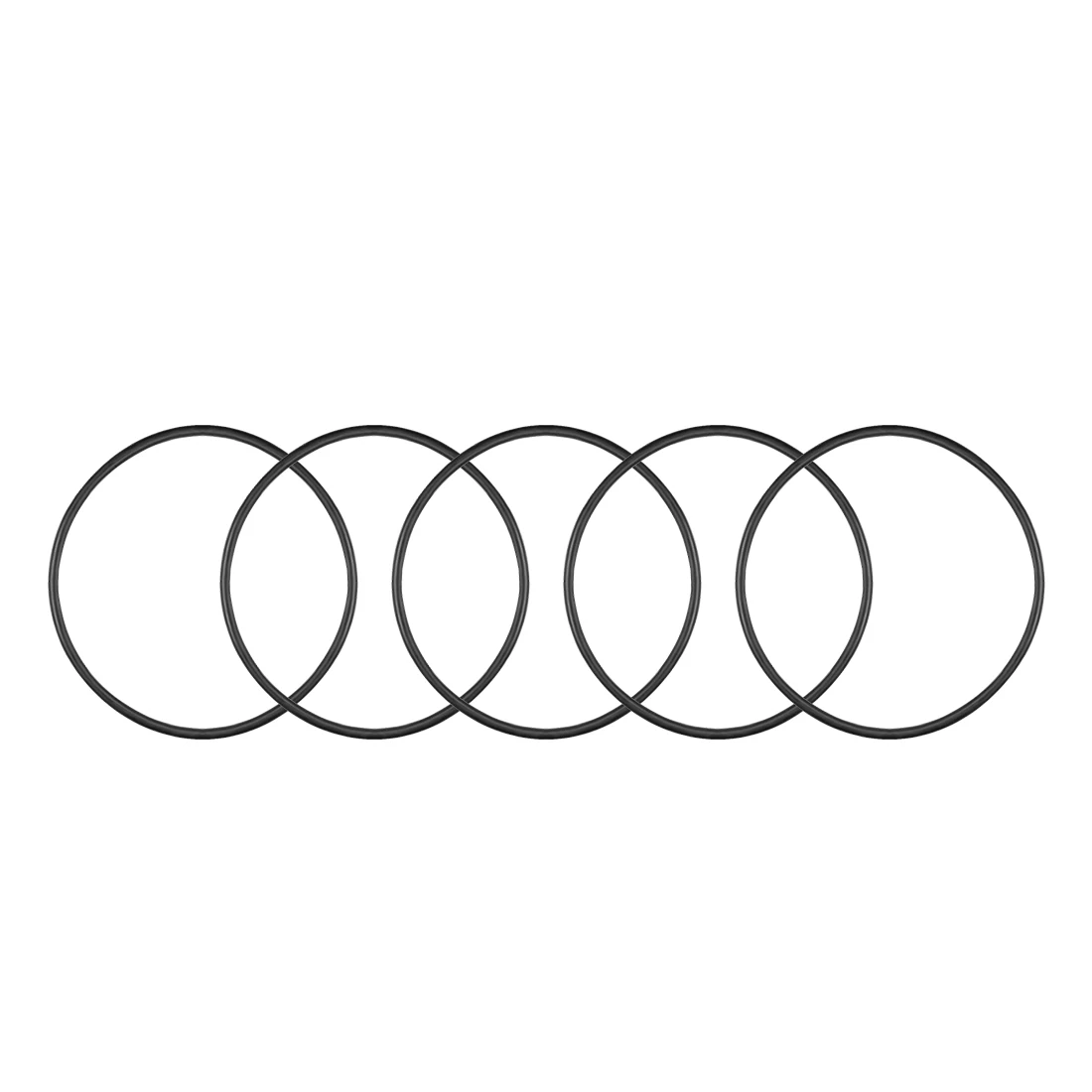 Uxcell 5 шт. уплотнительные кольца из нитриловой резины круглая уплотнительная