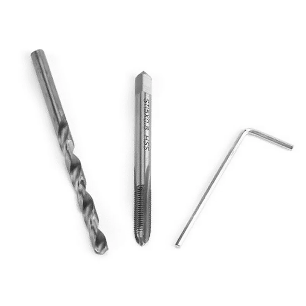 

Car Thread Repair Kit M5 M6 M8 Thread Tool Spanner Wrench Inserts Drill Tap Set Car Repair Tools for Restoring Damaged Threads z