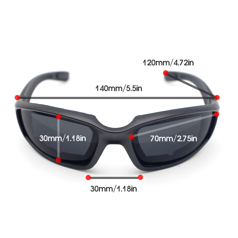 

Motorcycle Goggles Sunglasses Windproof Glasses UV Eyewear For ducati monster 1000 scrambler 748 848 multistrada monster 600