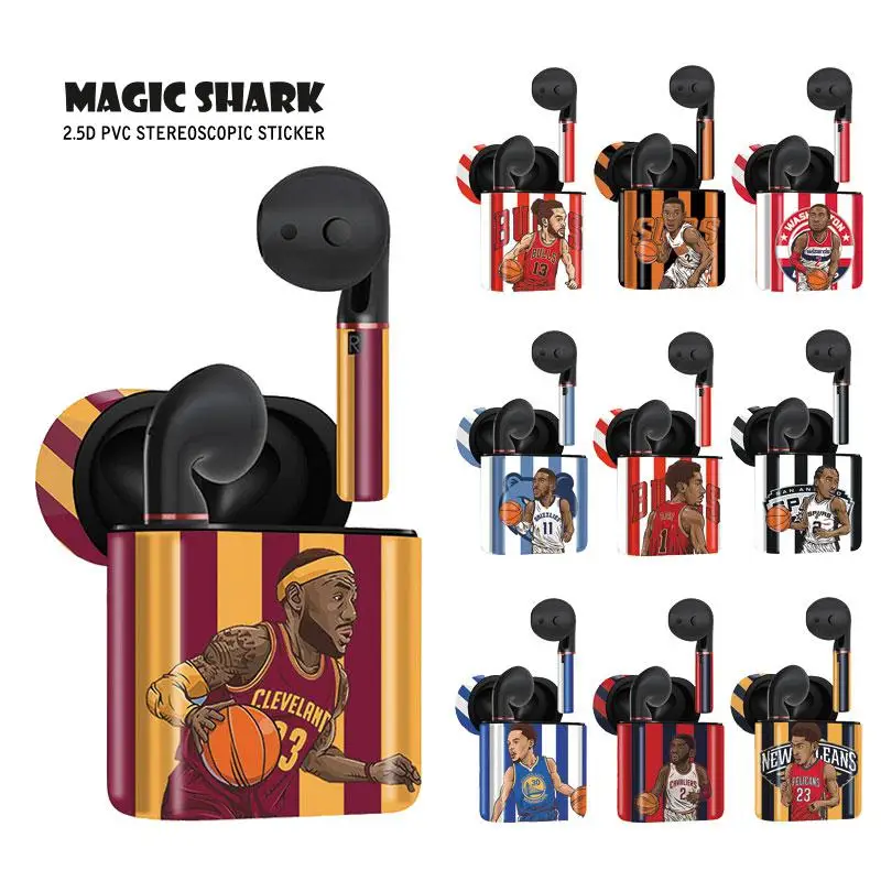Волшебная Акула Баскетбол супер звезда полная пленка наклейка для Huawei Freebuds 2/2 Pro