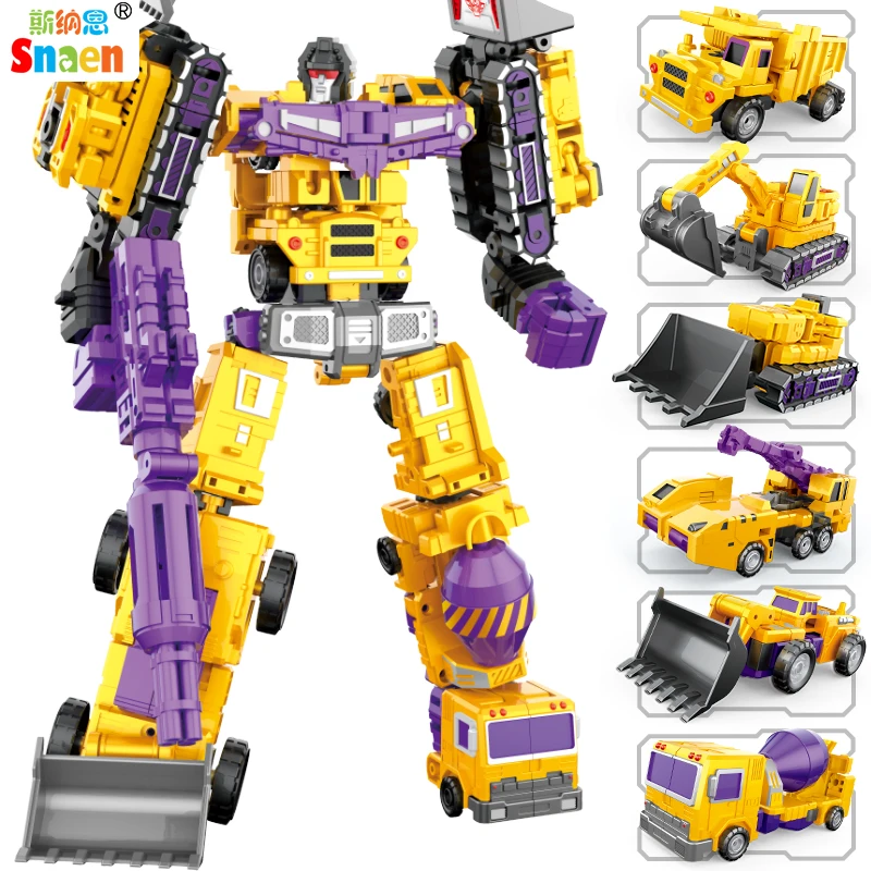 Роботы трансформеры литые машинки под давлением деформированные игрушки