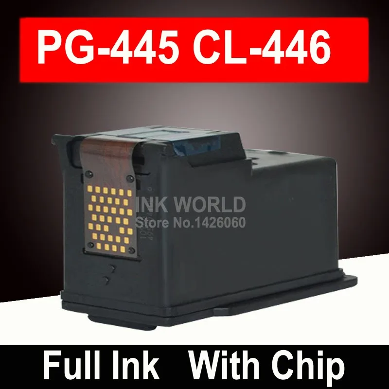 Чернильный картридж для принтера Pixma PG445 совместим с фотовспышкой Canon PG-445 445XL 446XL |
