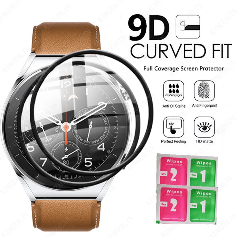 Закаленное стекло для Xiaomi Watch S1 Active Mi Lite Защитное экрана | Электроника