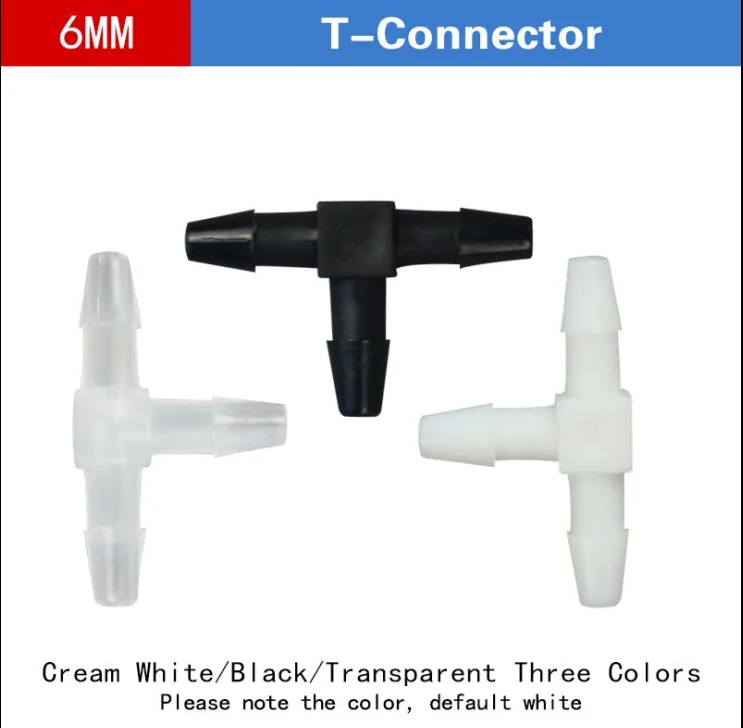 50 шт./лот соединитель для чернильных труб широкоформатный принтер пластиковый Т