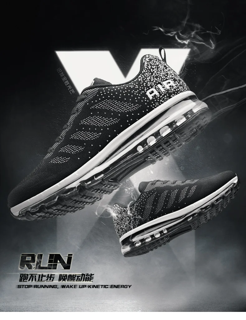 NIKEzi Workout Professional Men Running Sport Shoes Full Air Sole Casual Athletic Footwear Max Air 720 Male Comfortable Sneakers
