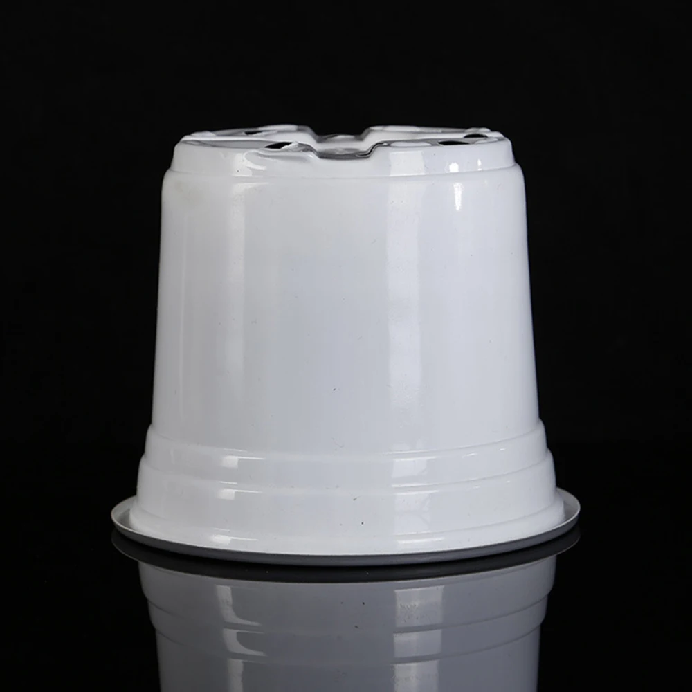 Plastic Containers Seedlings Greens Stretch Pots 1 Gallon//2.2 Gallon/3.2 Gallon Washable White Flower For Outdoor Indoor Plants | Дом и сад