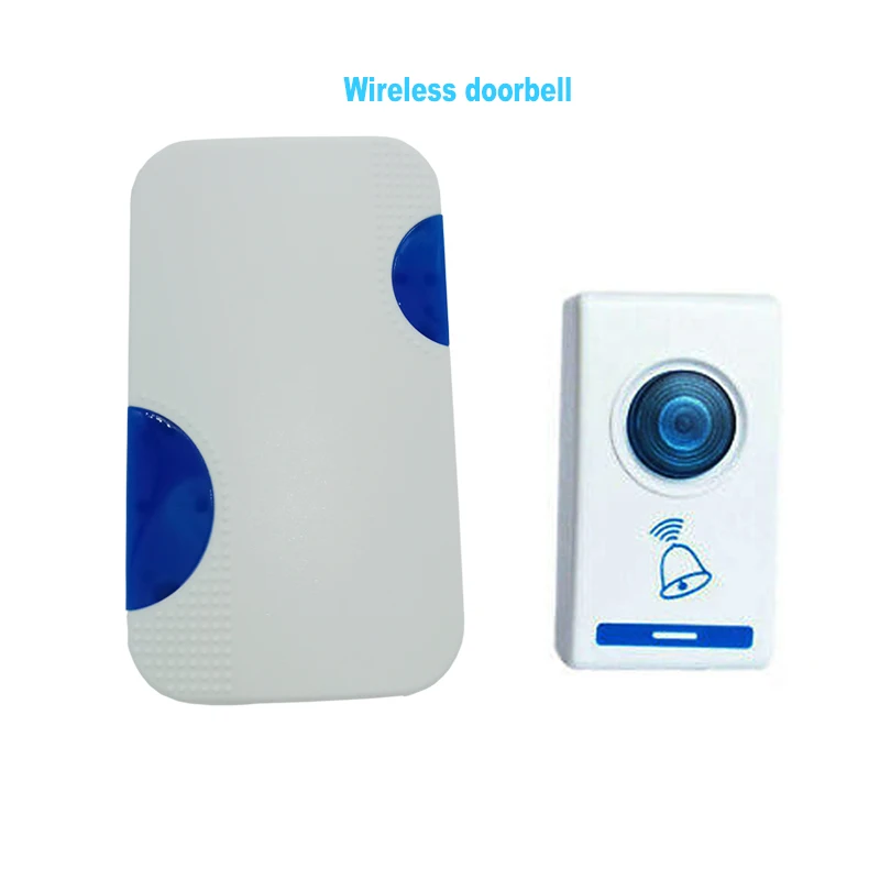 AC Power Wireless Door Bell Remote Control Chime Kit Flashing LED Light Loud Speaker Home Hotel Digital Smart Musical | Обустройство
