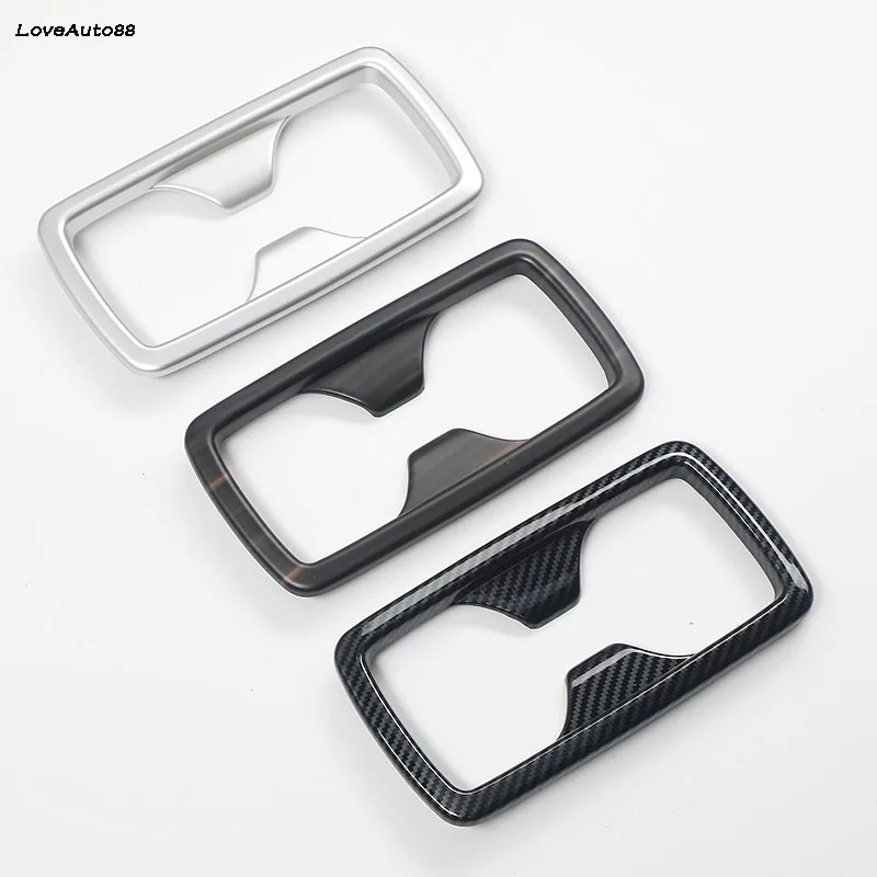 

Car Rear Drink Bottle Water Cup Holder Frame Decoration Cover Trim For Toyota RAV4 RAV-4 2019 2020 2021 Car Accessories