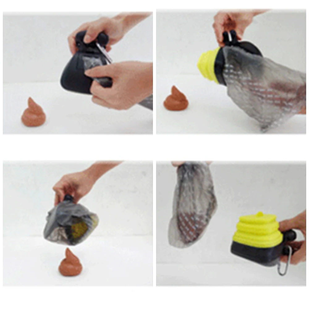 1 шт. практические собака мешки для мусора корм питомцев собаки дозатор мешков
