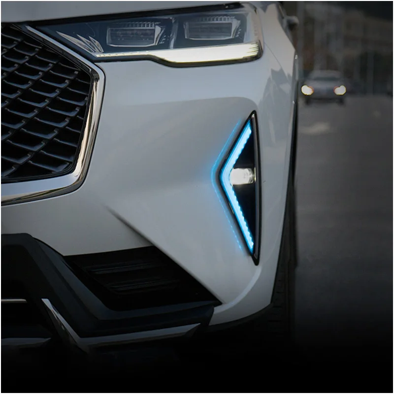 Автомобильные дневные ходосветодиодный светодиодные огни для Haval H6 2021 2022