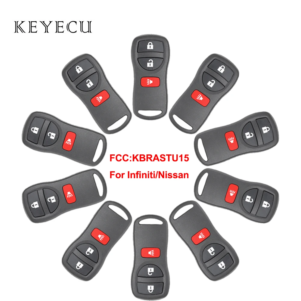 Keyecu 10 шт. 315 МГц Автомобильный БЕСКЛЮЧЕВОЙ Вход дистанционного управления KBRASTU15