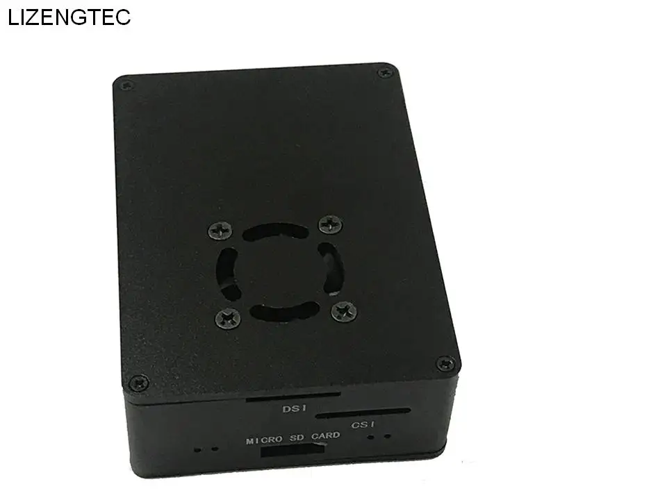 Бесплатная доставка LIZENGTEC Новый дизайн Алюминиевый чехол для Asus Tinker Board & Raspberry Pi 4B