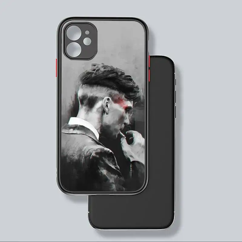 

Peaky Blinders tv show Phone Case matte transparent For iphone 7 8 11 12 plus mini x xs xr pro max funda coque shell cover