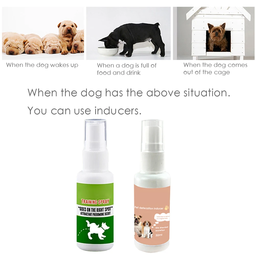 30 мл собака спрей с постоянным магнитом приучение к горшку щенок