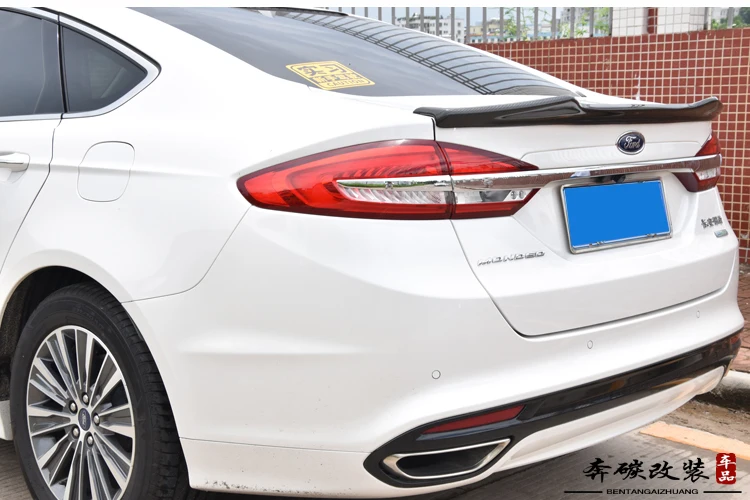 Для Ford Mondeo Fusion 2013-2021 заднее крыло спойлер на крышке багажника Спойлеры крыльев из