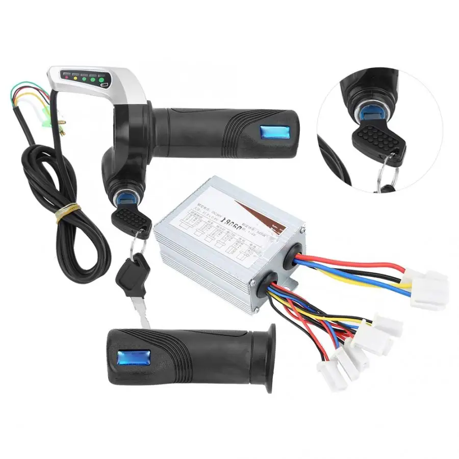 36 в 500 Вт Электрический велосипед Скутер контроллер скорости светодиодный