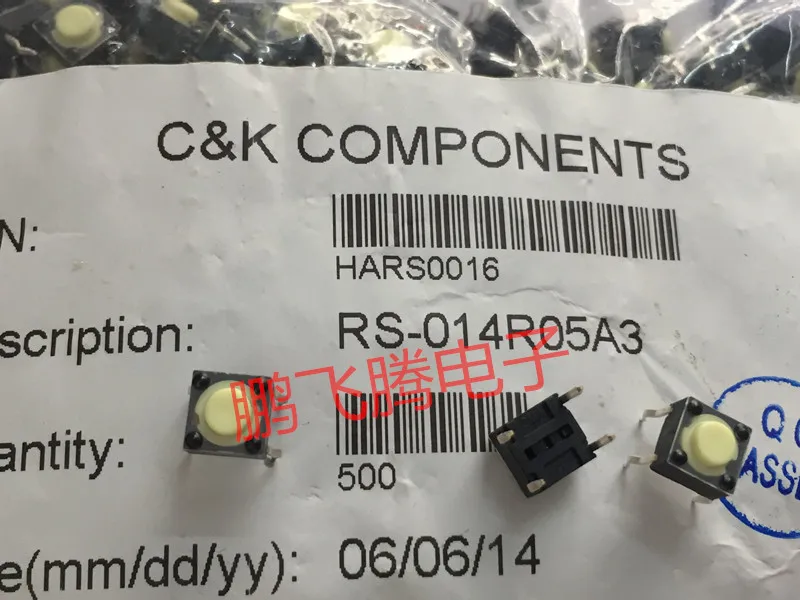 10 шт./лот оригинальный американский Закрытая акционерная Компания C &amp k RS014R05A3PA