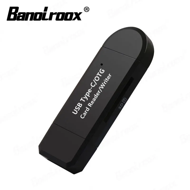 Banolroox OTG Устройство для чтения карт Micro USB Type-C SD |