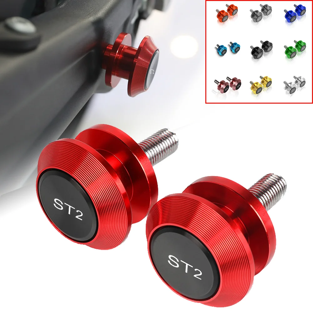 

Для поездок на мотоцикле DUCATI ST2 ST 2 ST-2 1998 1999 2000 2001 2002 2003 2004 05 8 мм Мотоцикл с ЧПУ Алюминий маятник Катушки стенд шурупы ползунок