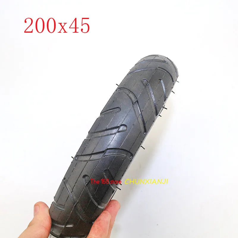 Колесо с внутренним отверстием 8 мм 10 хорошее качество колесо 200x45 дюймов шиной и