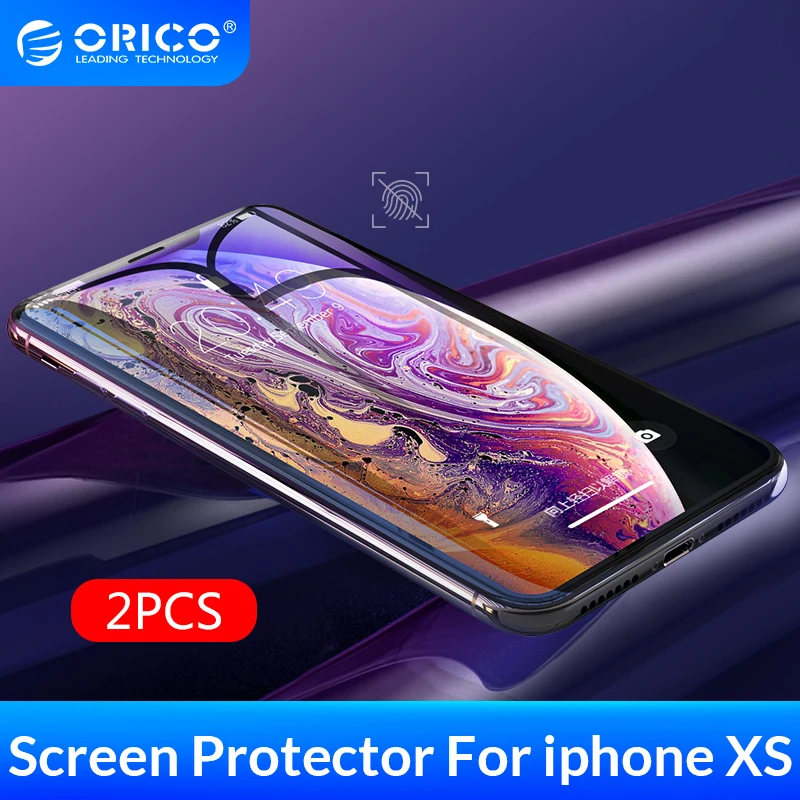 ORICO 3D Защитное стекло для iphone X XS Max закаленное защитное на XR защитная