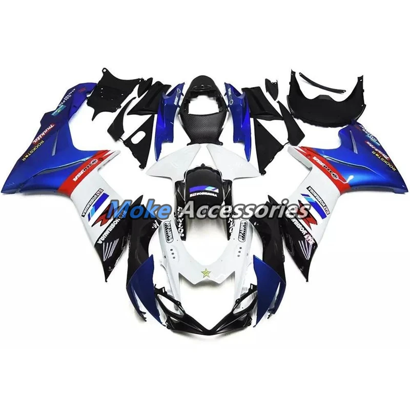 

Motorcycle Fairings Kit Fit gsxr600/750 2011 2012 2013 2014 2015 2016 2017 2018 Bodywork Set High Quality Injection Blue White