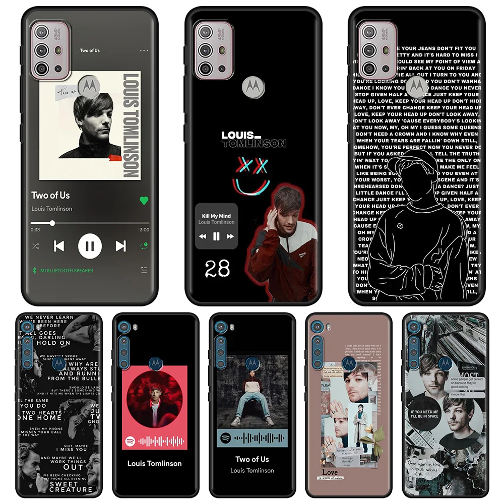 

Louis Tomlinson Para For Moto G Stylus G8 Plus G9 Play G10 Power G30 Coque for MOTO One Fusion Hyper Edge E6s Caso
