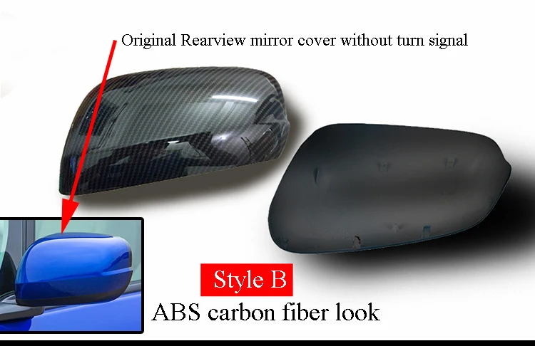 Внешнее, заднего вида Зеркало чехол для HONDA FIT JAZZ 2009 2010 2011 2012 2013 GE6 GE8 Зеркало заднего вида в виде ракушки