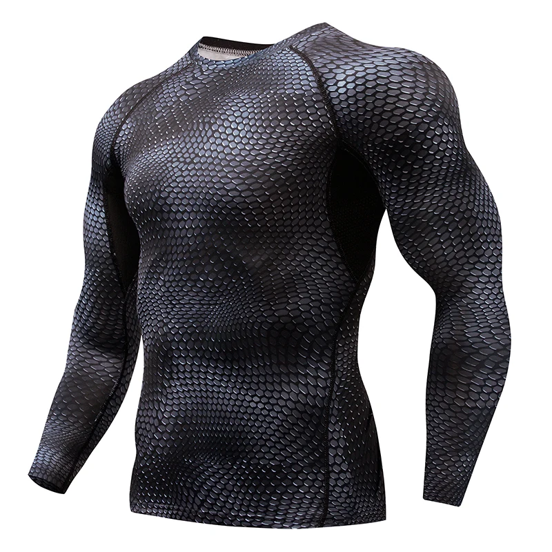 

Cycling Base Layers Jerseys Men's Compression Shirt Quick Dry Gym Fitness Cycling Tights Men Women Rashgard Cycling Sportswear
