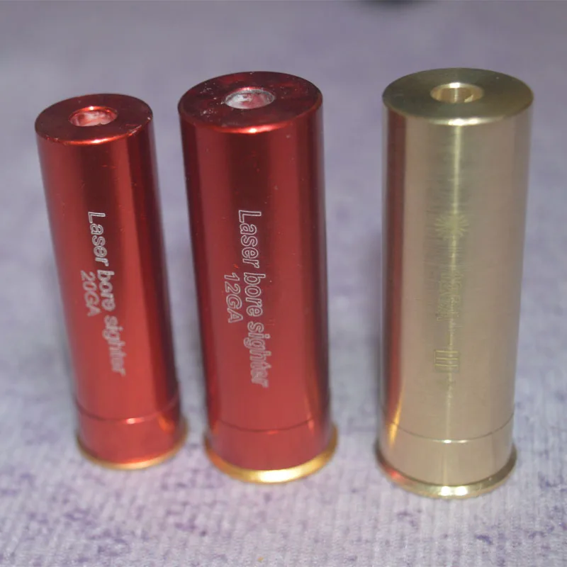 Красный точечный Лазер Boresight CAL .12GA 20GA патрон лазер для винтовки прицел охотничий