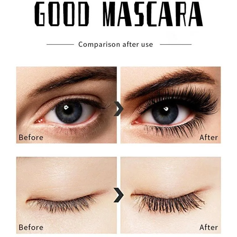 

Waterproof Fast-drying Mascara Long-lasting 3d Eyelashes Curling For Eyelash Extension Black Thick Eyelashes Lengthening Makeup