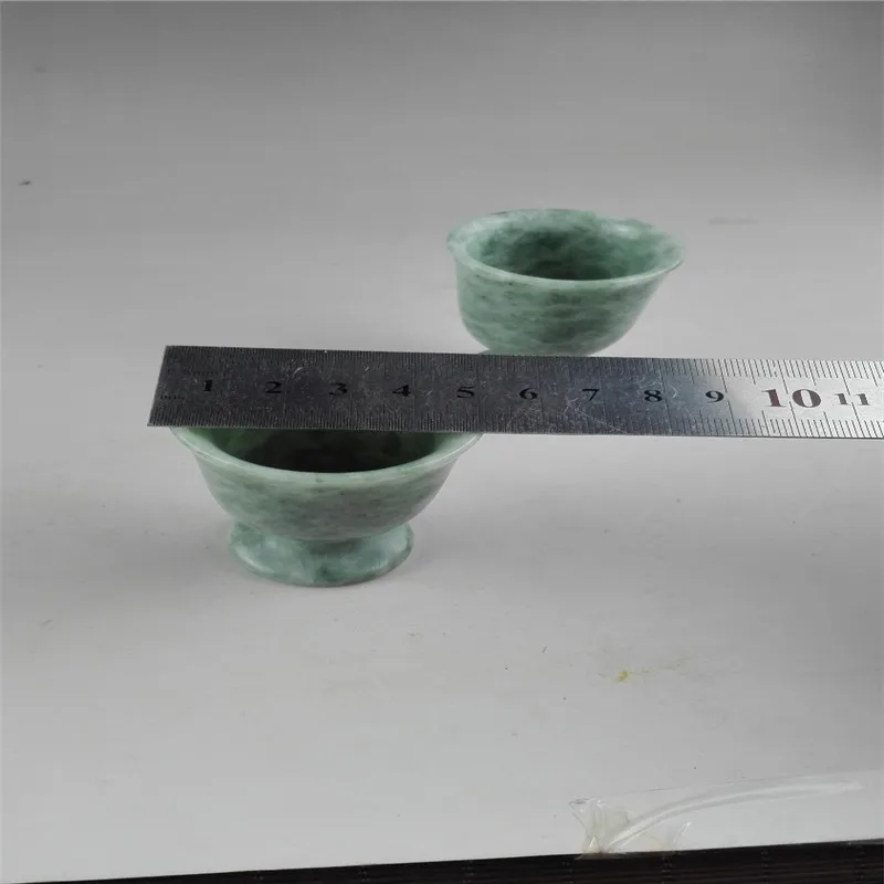 Китайские Нефритовые чашки изысканный нефритовый бокал для вина естественного