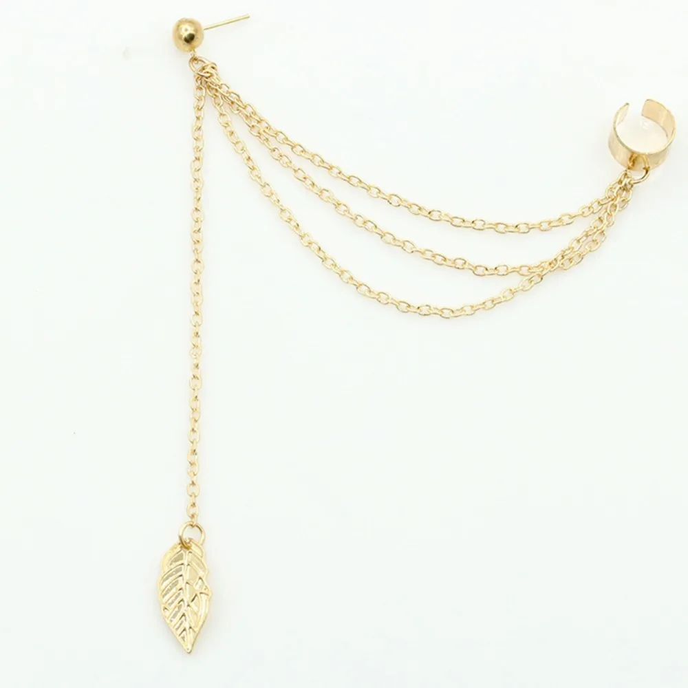 Женские серьги-подвески в стиле панк-рок повседневные серьги из золотого и